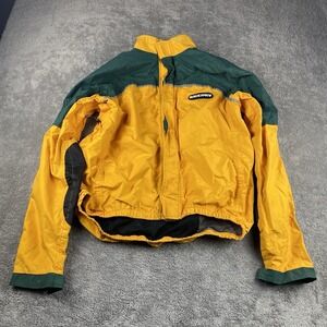 Race Face Technical Togs Long Sleeve Jacket Large Mens Yellow Green